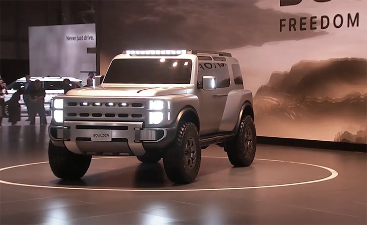 Hyundai ra mắt Boulder Concept, SUV off-road mở đường cho bán tải khung gầm rời - 1