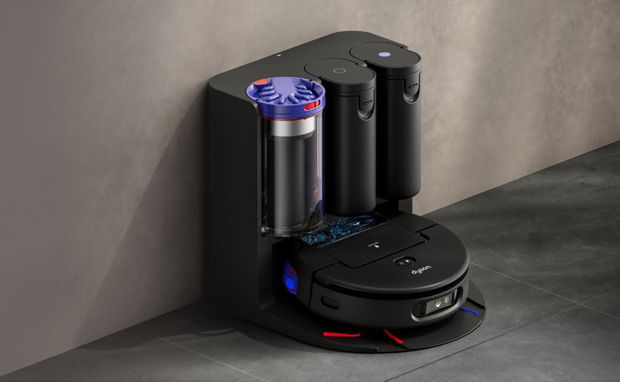 Robot trong trạm sạc.