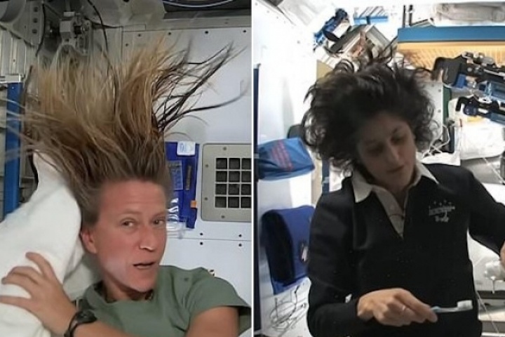 Tiết lộ cách thức kỳ lạ để làm đẹp của các nữ phi hành gia ngoài không gian