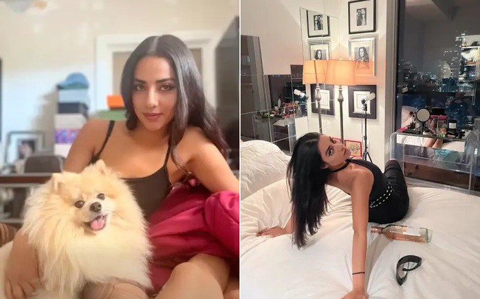 Bà Hamideh Soleimani Afshar và con gái Sarinasadat Hosseiny (người nhập cảnh Mỹ năm 2015 bằng thị thực sinh viên) đều bị thu hồi thẻ xanh. Người trong hình là Sarinasadat Hosseiny (con gái của bà Hamideh Soleimani Afshar). Ảnh: Facebook/Instagram