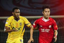 Video bóng đá SLNA - Thể Công Viettel: Sai lầm bị trả giá (V-League)