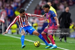 Video bóng đá Atletico Madrid - Barcelona: Kịch tính 3 phút 2 bàn & thẻ đỏ (La Liga)