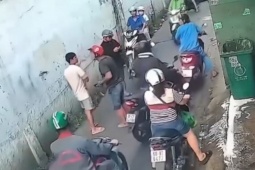 Bắt khẩn cấp đối tượng đánh người sau va chạm giao thông