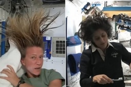 Tiết lộ cách thức kỳ lạ để làm đẹp của các nữ phi hành gia ngoài không gian