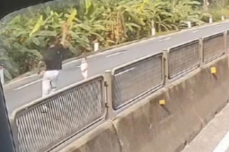 Video khoảnh khắc tài xế băng qua làn ngược chiều cứu cháu bé khỏi tình huống nguy hiểm