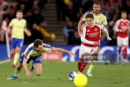 Kết quả bóng đá Southampton - Arsenal: Cú sốc "Pháo thủ", tan mộng ăn 3 (FA Cup)