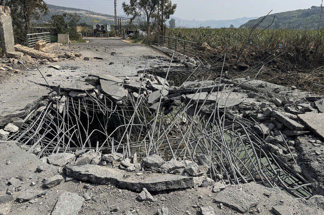 Điểm nóng xung đột ngày 5-4: Chiến thuật phá cầu của Israel ở Nam Lebanon - 5