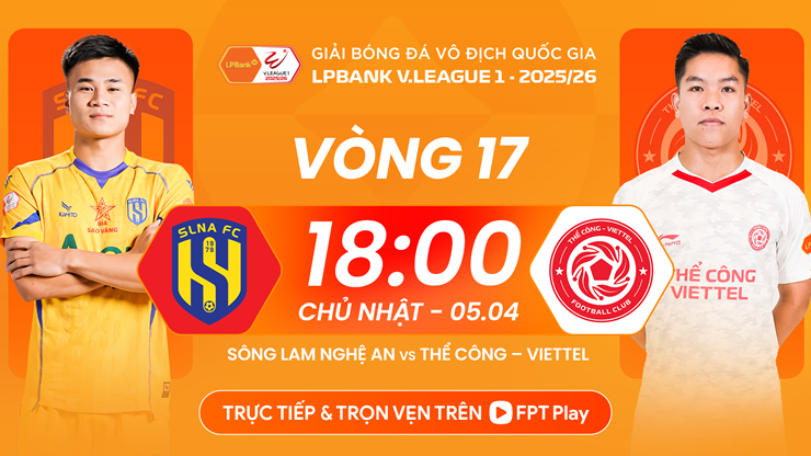 Trực tiếp bóng đá SLNA - Thể Công Viettel: VAR từ chối bàn thắng (V-League) - 1