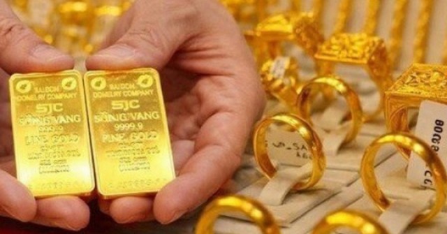 Giá vàng hôm nay 5/4: Vàng SJC, vàng Bảo Tín Mi...