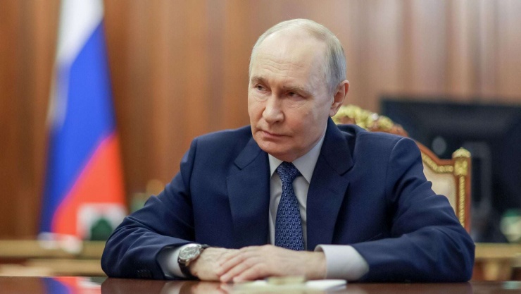 Tổng thống Nga Putin. Ảnh RT