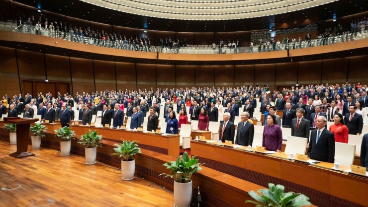 Quốc hội khoá XVI khai mạc trọng thể Kỳ họp thứ Nhất