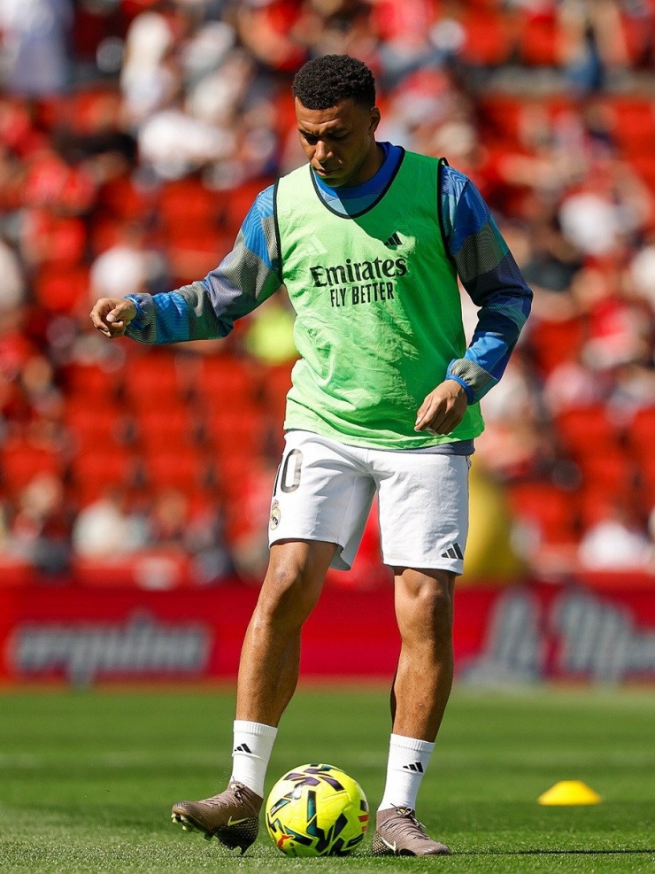 Real Madrid phụ thuộc rất nhiều vào Mbappe. Vào đêm mai, họ cần anh tỏa sáng trước Bayern Munich. Ảnh: R.M