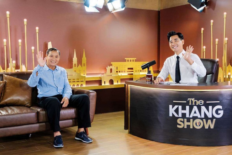 HLV Mai Đức Chung và MC Nguyên Khang. (Ảnh: NVCC)