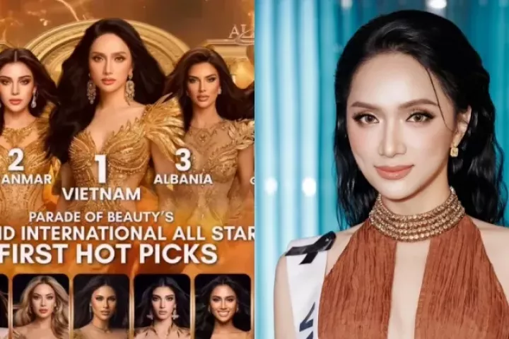 Hoa hậu Hương Giang được dự đoán giành vương miện mùa giải MGI All Stars