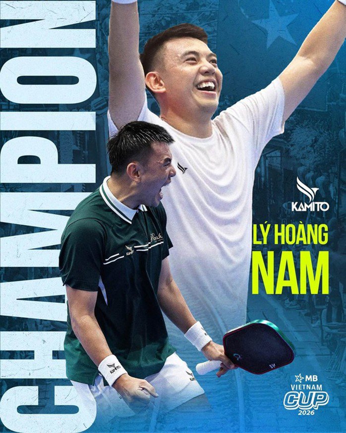 Pickleball mang lại cho Hoàng Nam một hệ sinh thái hoàn toàn khác