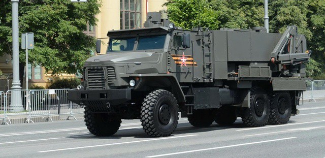 Hệ thống súng phun lửa TOS-2 của Nga. (Nguồn: TNI)