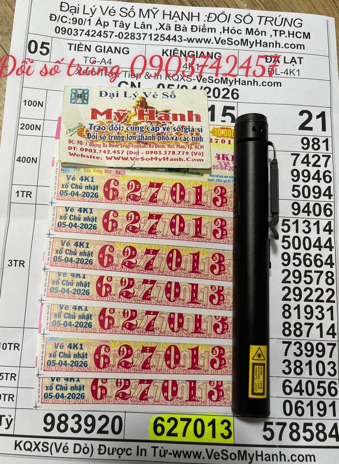 Người phụ nữ ở TPHCM trúng độc đắc 14 tỉ đồng. Ảnh: ĐLVS cấp 1 Mỹ Hạnh