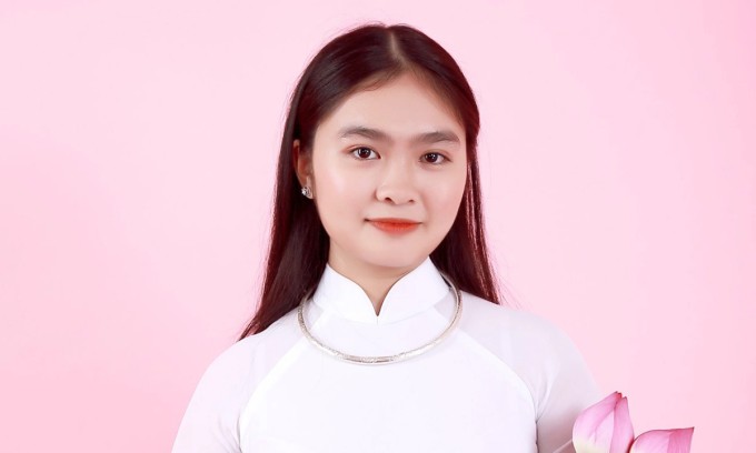 Thiện Nhân khi ở tuổi đôi mươi.