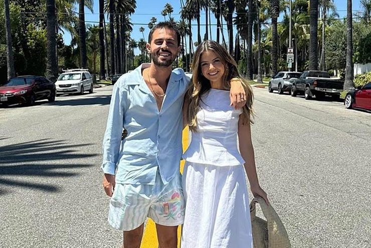 Bernardo Silva và vợ