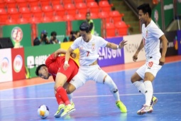 Video bóng đá ĐT futsal Việt Nam - Myanmar: Sức mạnh áp đảo, đại thắng 4 sao (ASEAN Cup)