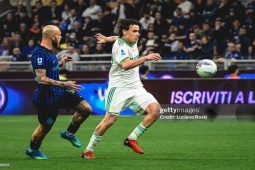Kết quả bóng đá Inter Milan - Roma: Đại tiệc 7 bàn, tan nát trong hiệp 2 (Serie A)