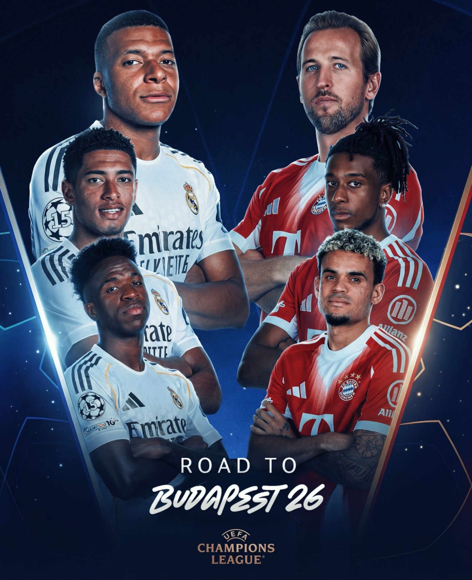 Tâm điểm của đêm thứ ba sẽ là cuộc đối đầu giữa Real Madrid và Bayern Munich