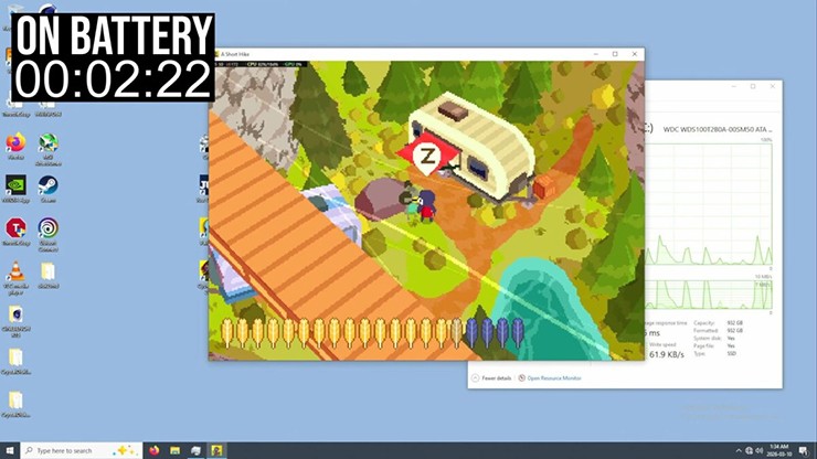 Trải nghiệm với một số trò chơi.