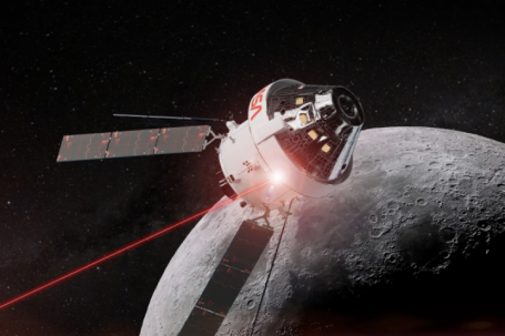 Công nghệ giúp truyền dữ liệu khi tàu Orion bay quanh Mặt Trăng