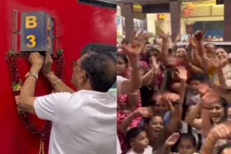 Gia đình bao trọn cả toa tàu làm lễ cưới gây tranh cãi trên mạng xã hội