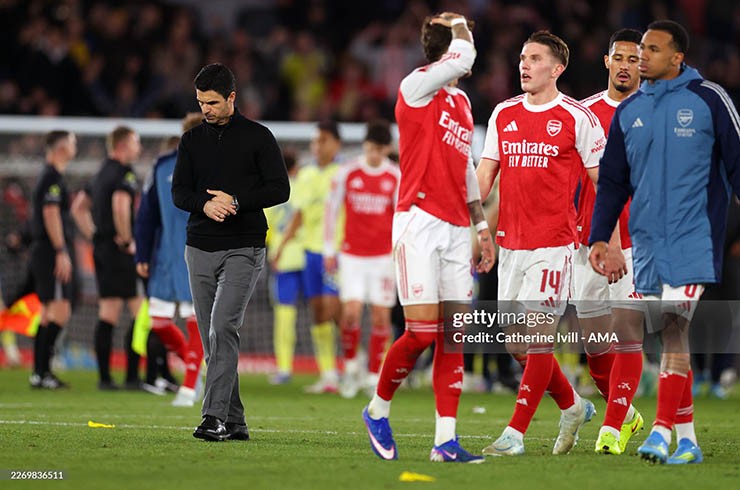 Arsenal vừa thua đau Southampton ở FA Cup