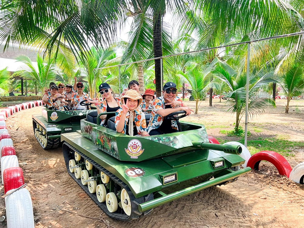 “Nhập vai” chiến binh, chinh phục trận địa kịch tính cùng xe tăng hành trình chiến xa