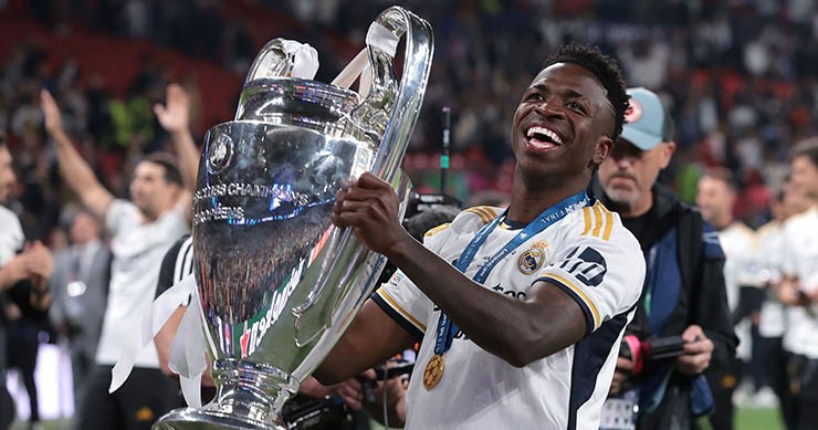 Vinicius đã giành được những danh hiệu lớn cùng Real Madrid
