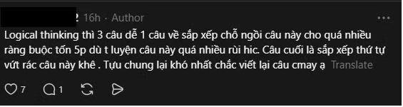 Một bài "rì-viu" nhận được nhiều quan tâm của sĩ tử 2K8.