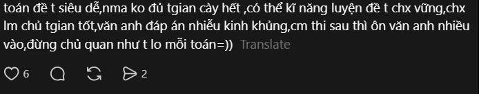 Teen 2K8 "ồn" về đề thi HSA 603: Tiếng Anh càng làm càng "đơ người", đề Văn có "bẫy" - 6