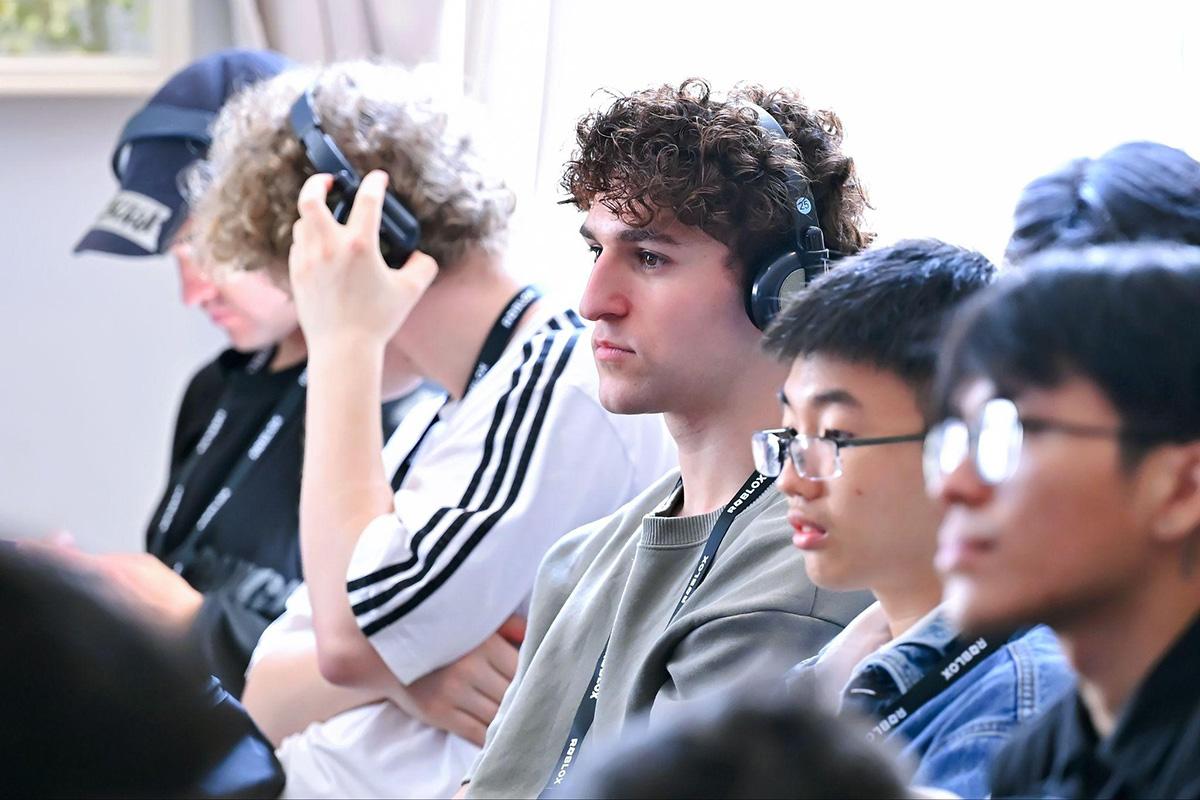 Các nhà sáng tạo trẻ tham gia sự kiện.