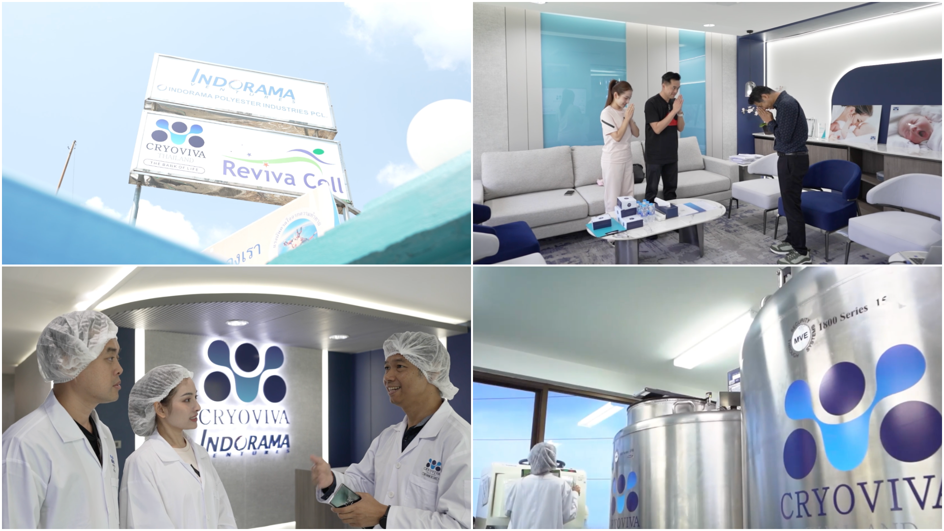 Sara Lưu và Dương Khắc Linh đã trực tiếp tham quan phòng lab tại Cryoviva Thái Lan. Xem full video tại đây.