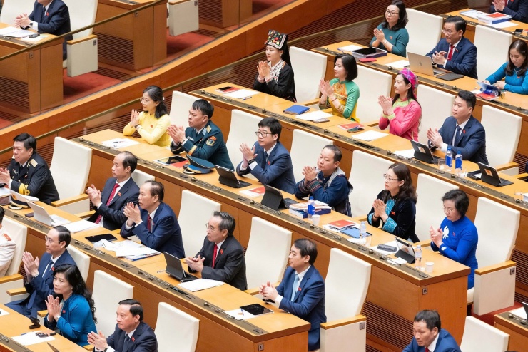 Các đại biểu Quốc hội tại kỳ họp. Ảnh: QH