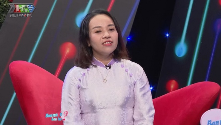 Chị Uyên từng trải qua một lần đò. &nbsp;Ảnh cắt từ clip&nbsp;