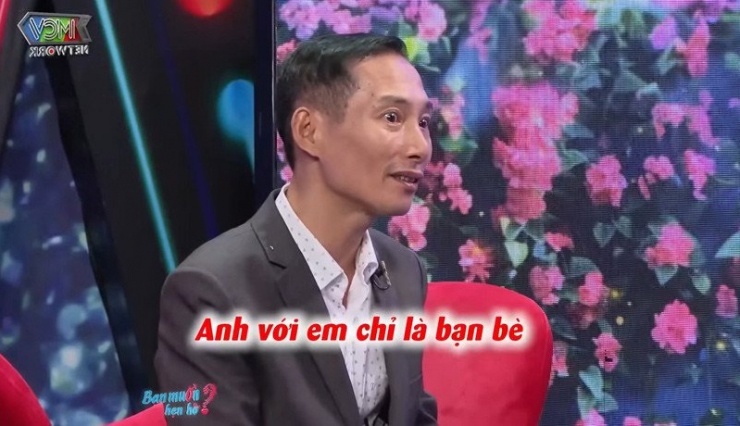 Anh Phong thẳng thắn từ chối kết đôi ngay cả khi chưa đặt tay vào nút bấm. Ảnh cắt từ clip&nbsp;