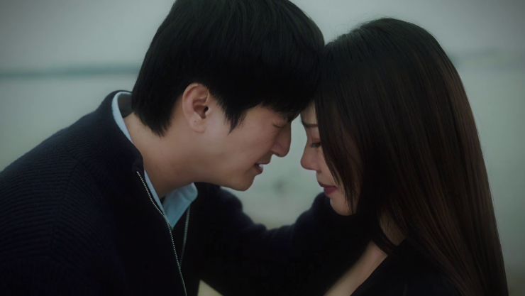 Quân và Thương chính thức chia tay trong nước mắt. Ảnh VTV