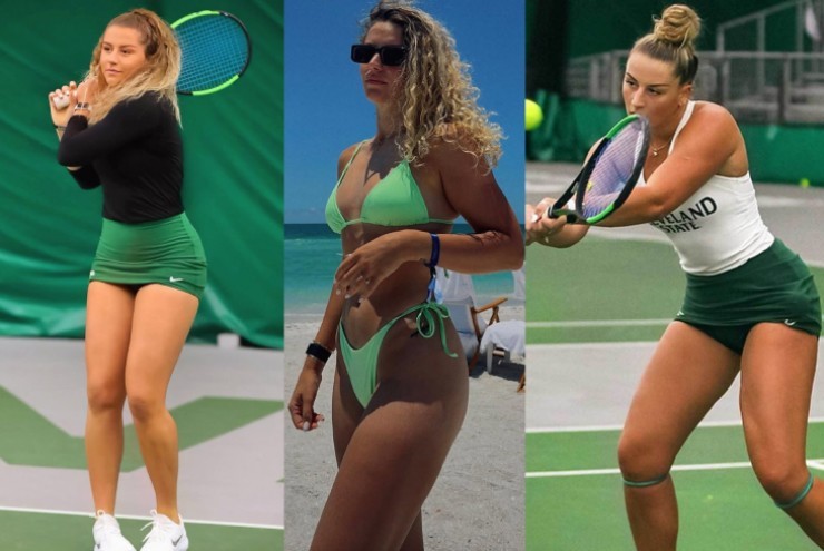 Mỹ nhân có thân hình "bốc lửa", bỏ chơi tennis theo chân "trai đẹp"