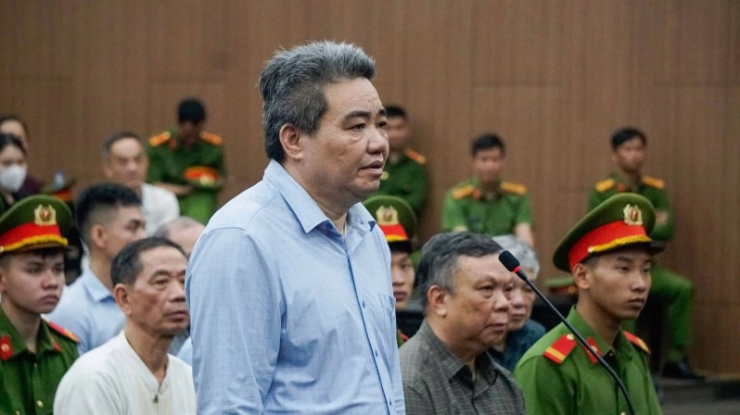 Bị cáo Nguyễn Văn Dân.