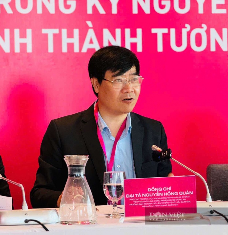 Đại tá Nguyễn Hồng Quân cho rằng&nbsp;AI (trí tuệ nhân tạo) đang đặt ra nhiều thách thức chiến lược, từ bảo vệ chủ quyền dữ liệu, vấn đề phụ thuộc vào các nền tảng và công nghệ nước ngoài cũng như bảo vệ chính các hệ thống AI.