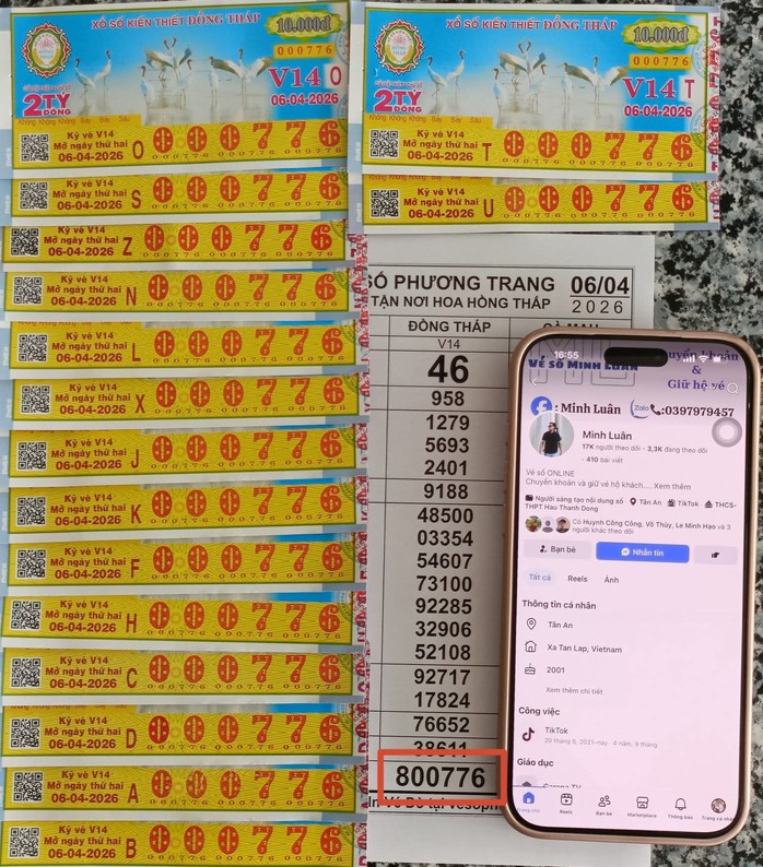 Sáng sớm 7-4, lộ diện nhiều người trúng thưởng xổ số miền Nam - 2