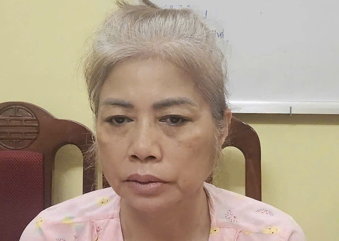 Đối tượng Bùi Thị Thanh Thuỷ. Ảnh: Công an Hà Nội