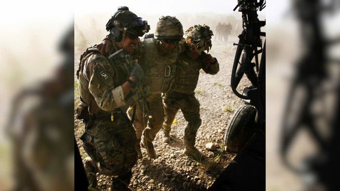 Lực lượng cứu hộ chuyên biệt Pararescue trong một đợt triển khai ngày 5-4-2026. Ảnh: Không quân Mỹ