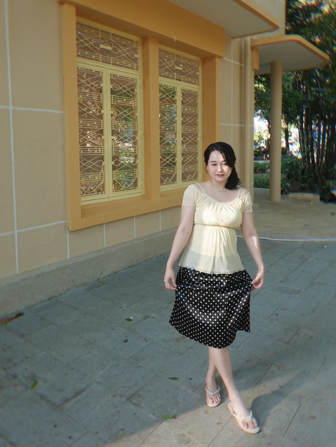 Sắc vóc Trúc Anh thời gian gần đây.