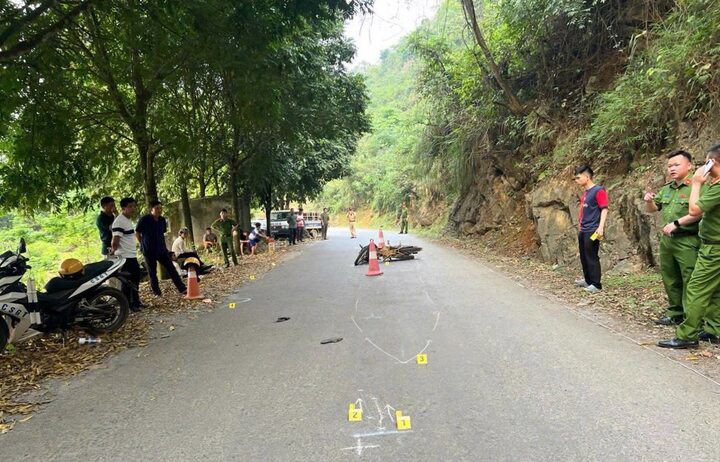 Hiện trường vụ việc.