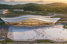 Hé lộ các hình ảnh đầu tiên của Hạ Long Station trong lòng Vinhomes Global Gate Hạ Long