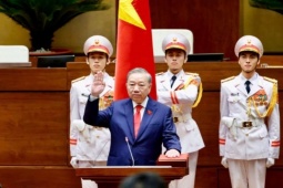 Lễ tuyên thệ nhậm chức của Chủ tịch nước CHXHCN Việt Nam Tô Lâm